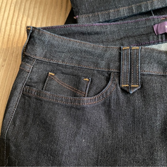 NYDJ Not Your Daughters Jeans Dark Wash Straight leg Size 16P - NWT - ๐บ๐ธ๐บ๐ธ - Picture 5 of 12